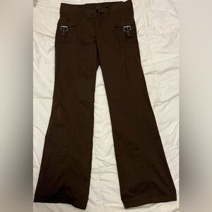 Wild Fable Dark Brown Flare Pants
